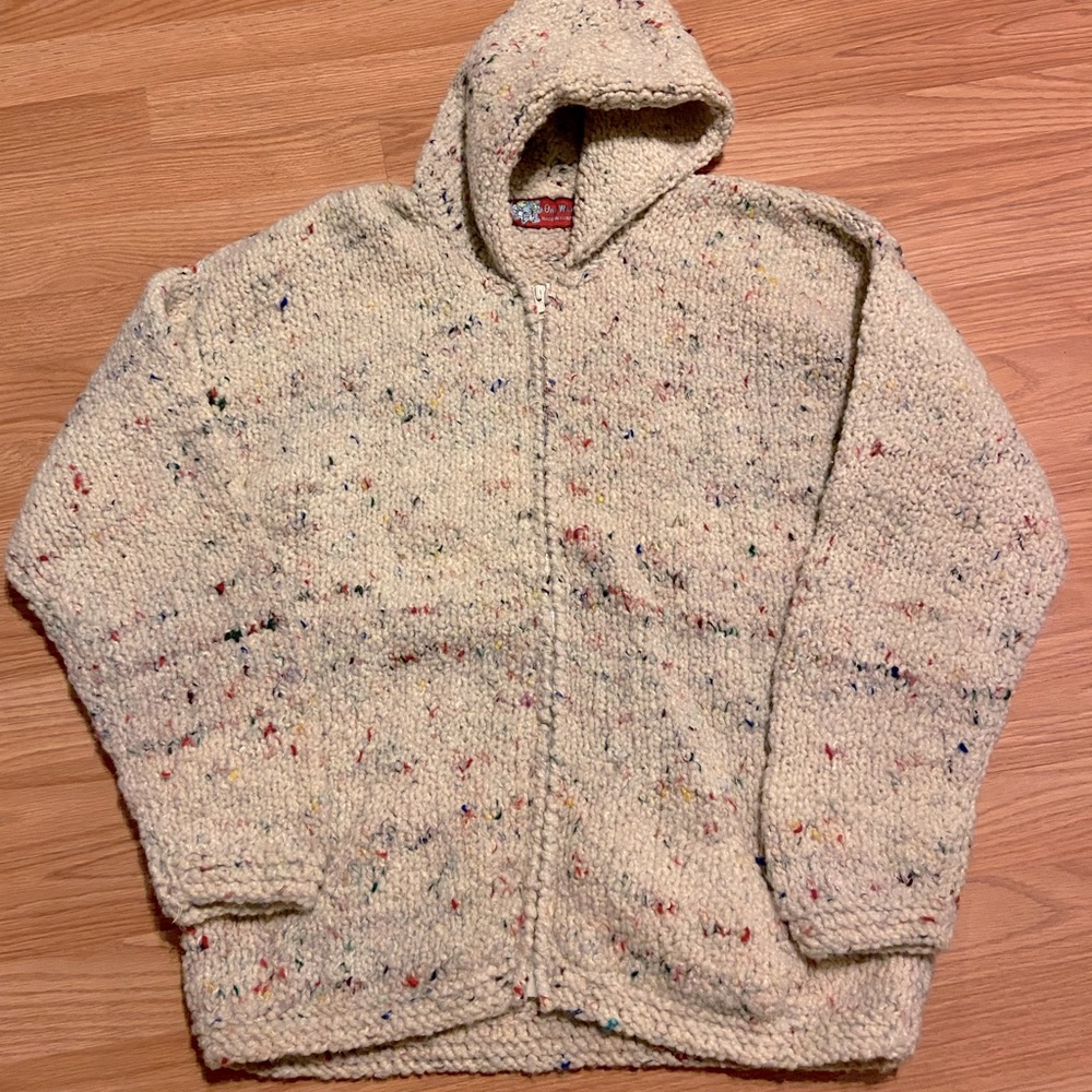 Hand knit Sweater